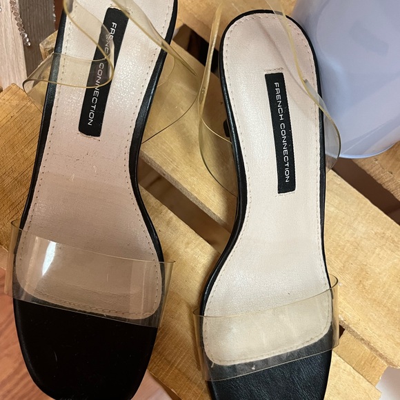 French Connection Black Women's Sandals - Picture 2 of 4